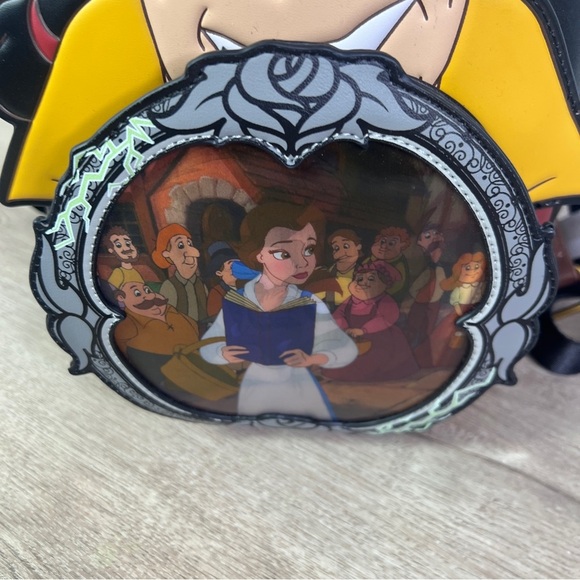 Disney Loungefly Villains scene Gaston mini-Backpack - Picture 11 of 12